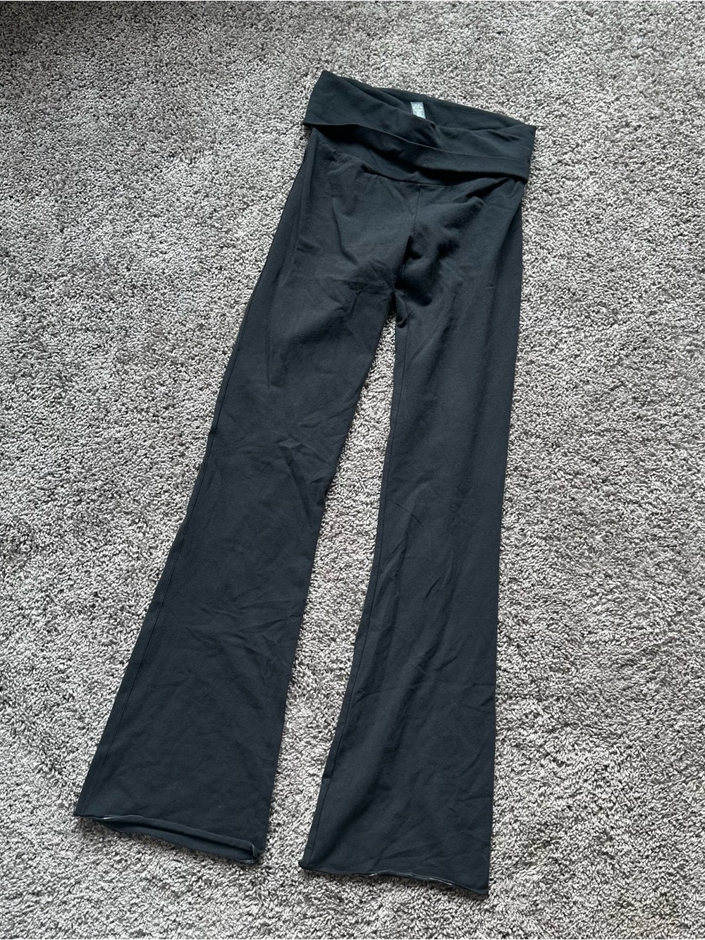 SKIMS Black Boot-Cut Flare Pants